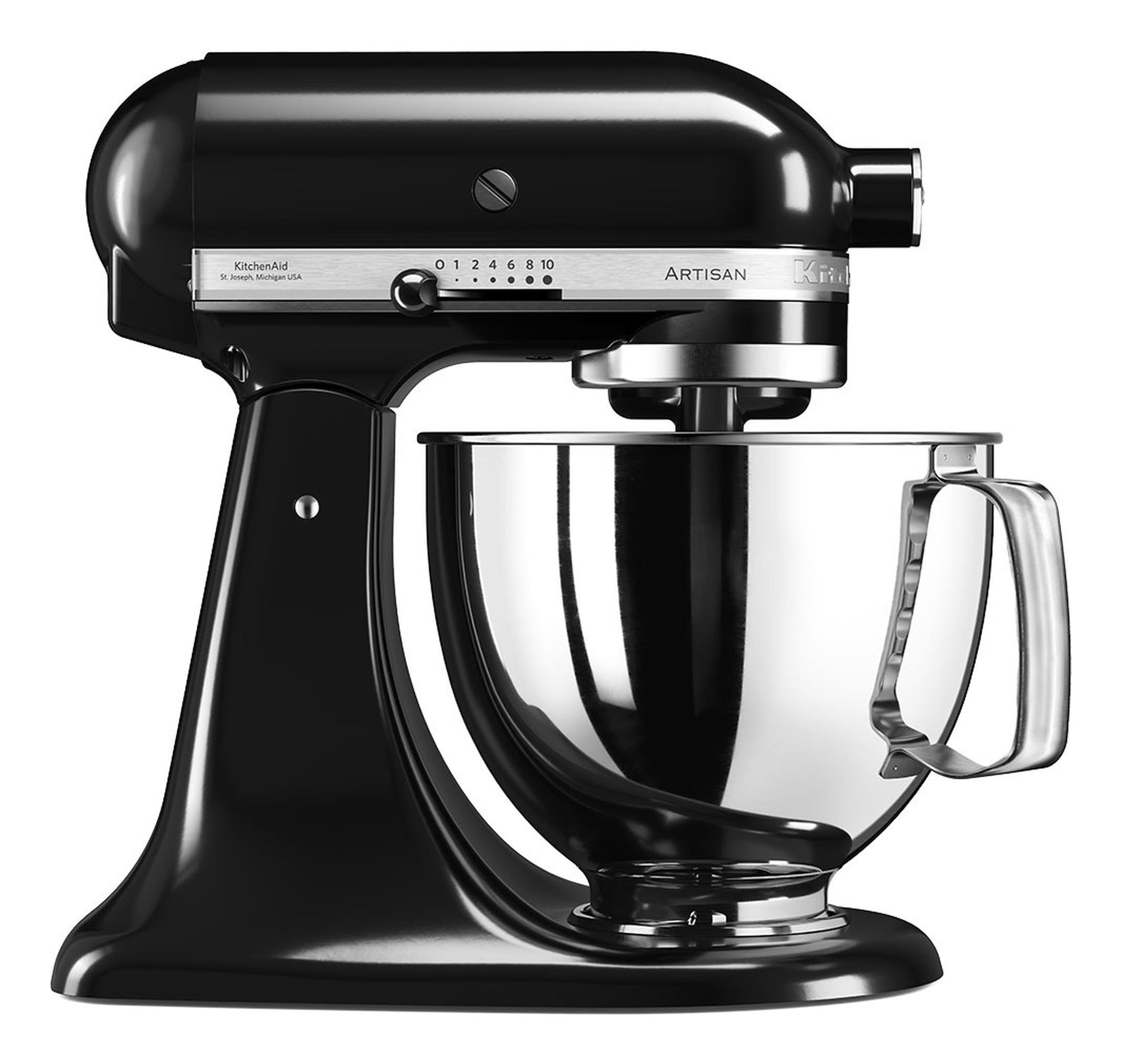 KitchenAid 5KSM125EOB Robot mixer 300 W Noir