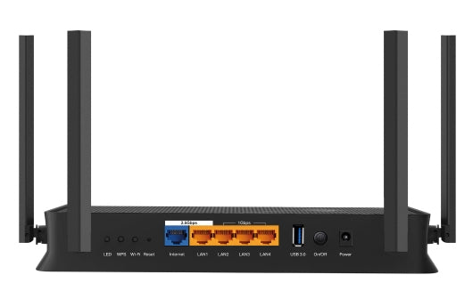TP-Link Archer BE3600 Routeur Sans Fil Wi-Fi 7 Bi-bande 2.5 Gigabit Ethernet, Noir