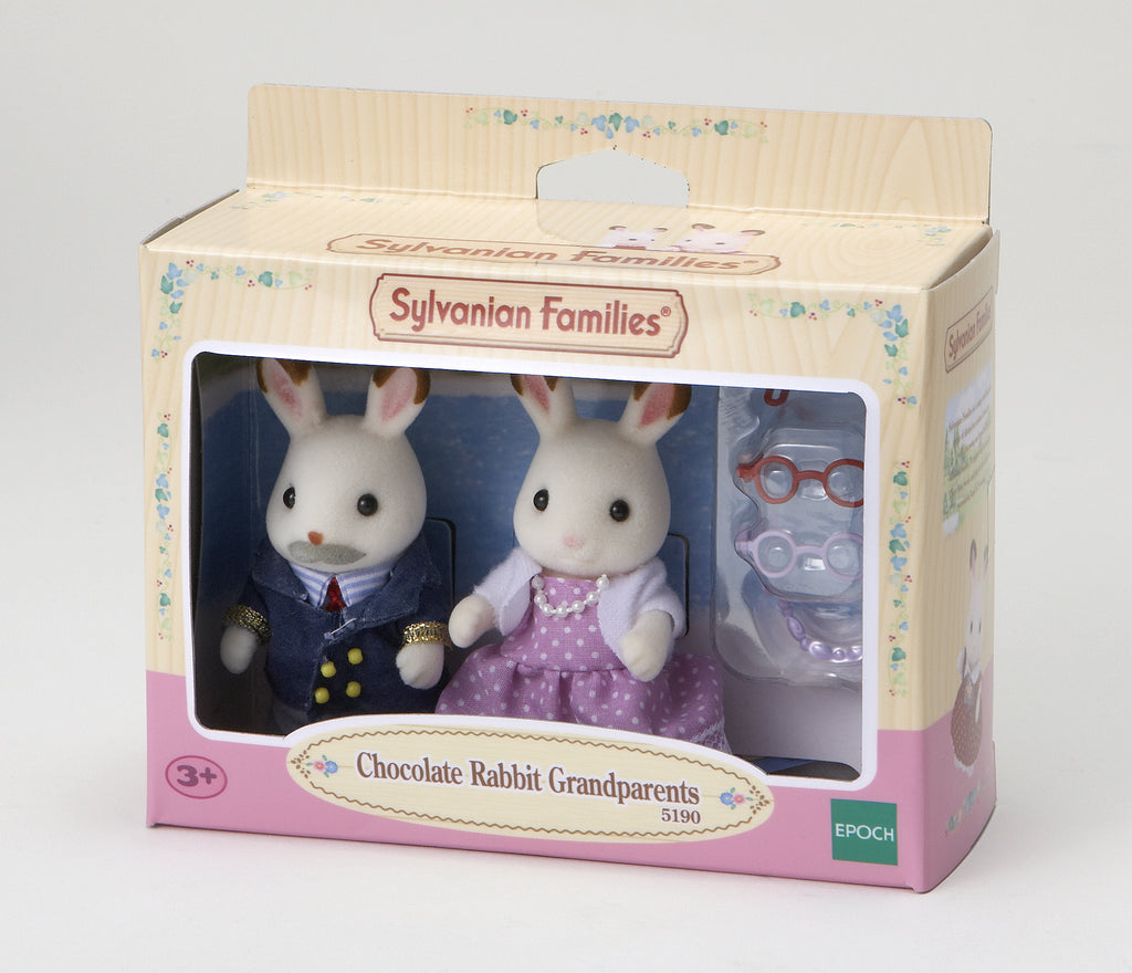 Sylvanian Families Les grands-parents Lapin Chocolat