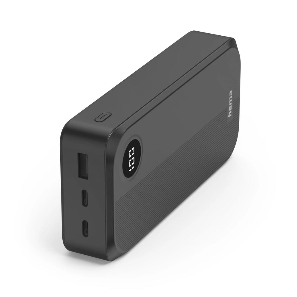 Hama 00201755 Batterie Externe 20000 mAh Lithium Polymère (LiPo), Noir