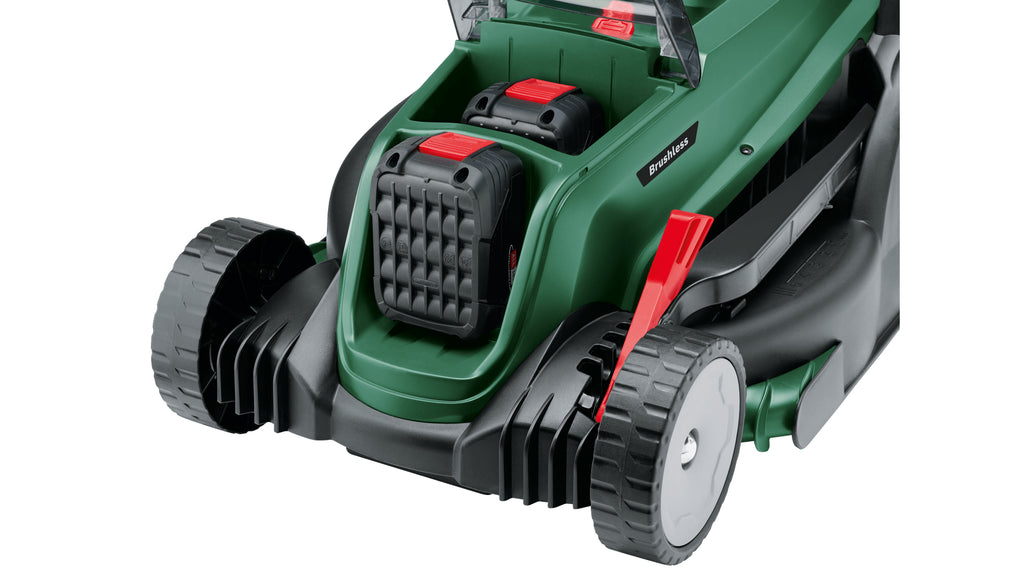 Bosch Bosch 37-550 Marcher derrière un tracteur tondeuse Batterie Noir, Vert