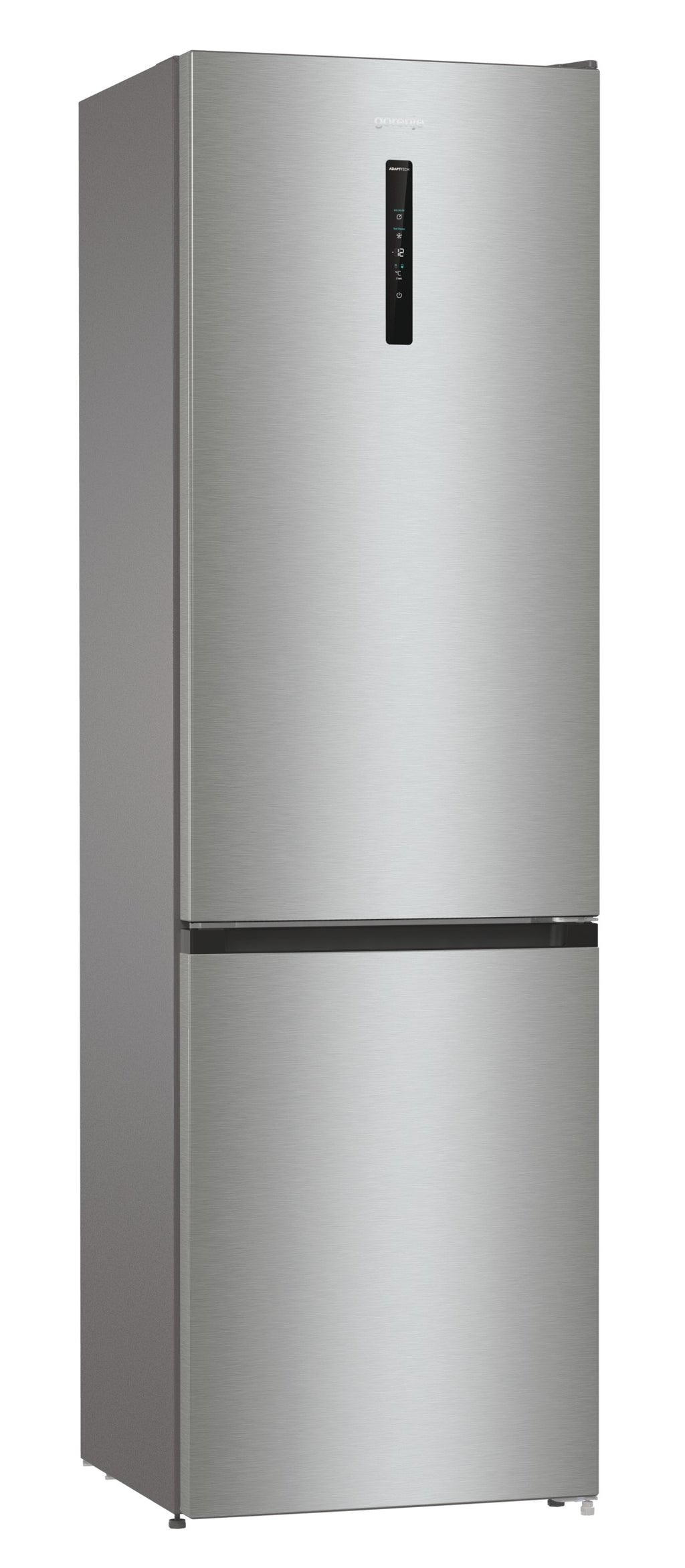 Gorenje NRK6202AXL4 Pose libre 331 L Gris, Métallique, Blanc