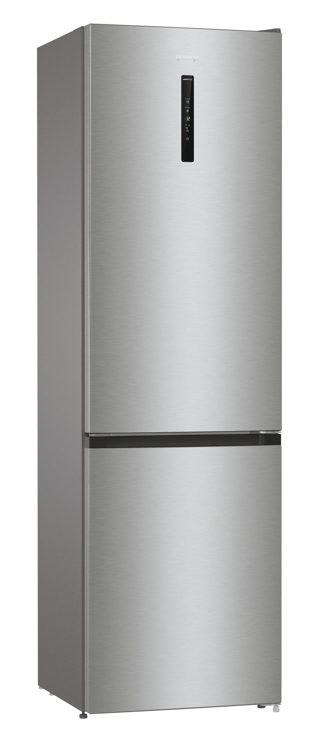 Gorenje NRK6202AXL4 Pose libre 331 L Gris, Métallique, Blanc