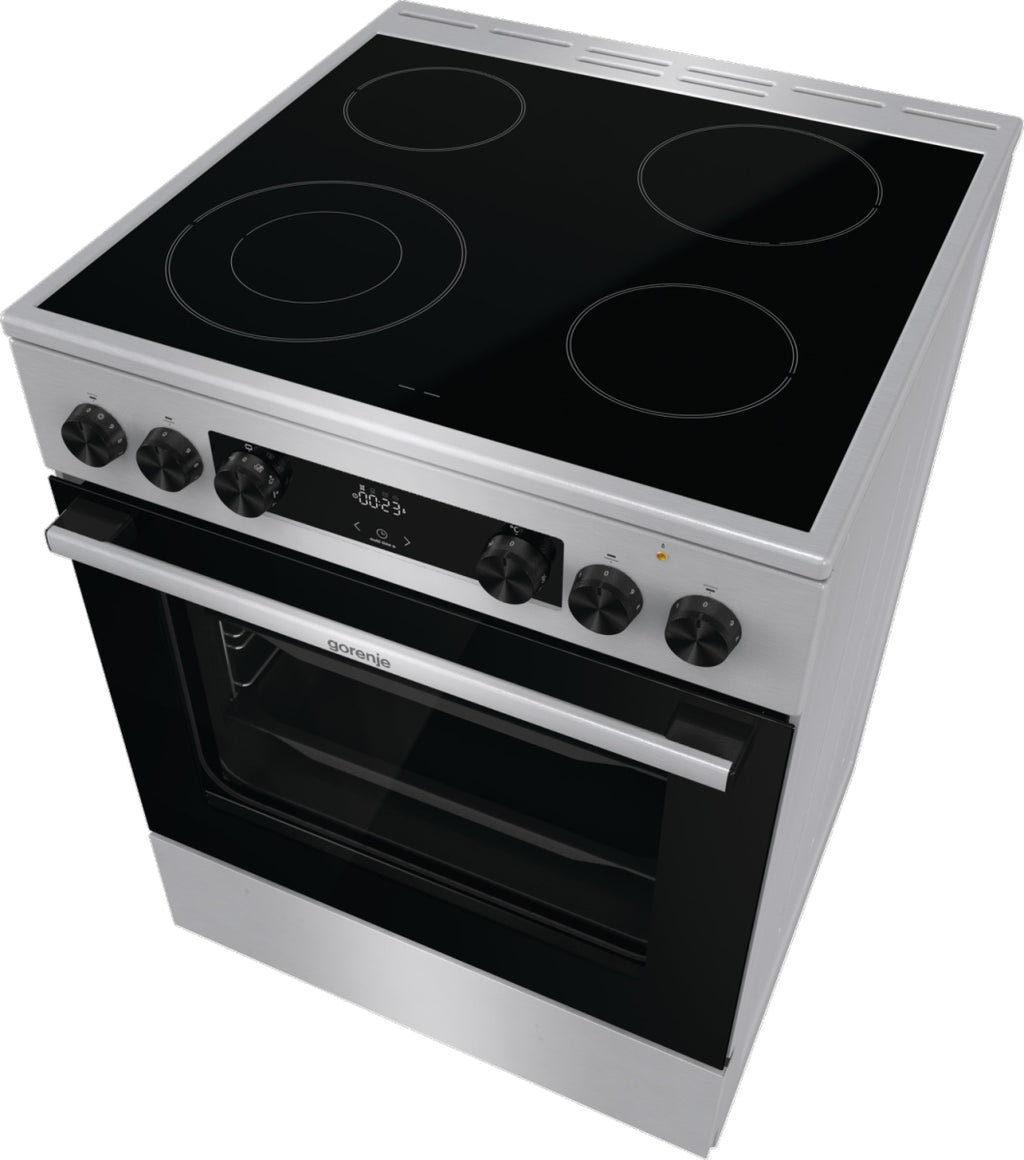 Gorenje GECS6C70XC four et cuisinière Electrique Plaque de cuisson à bobine Acier inoxydable - vue 7