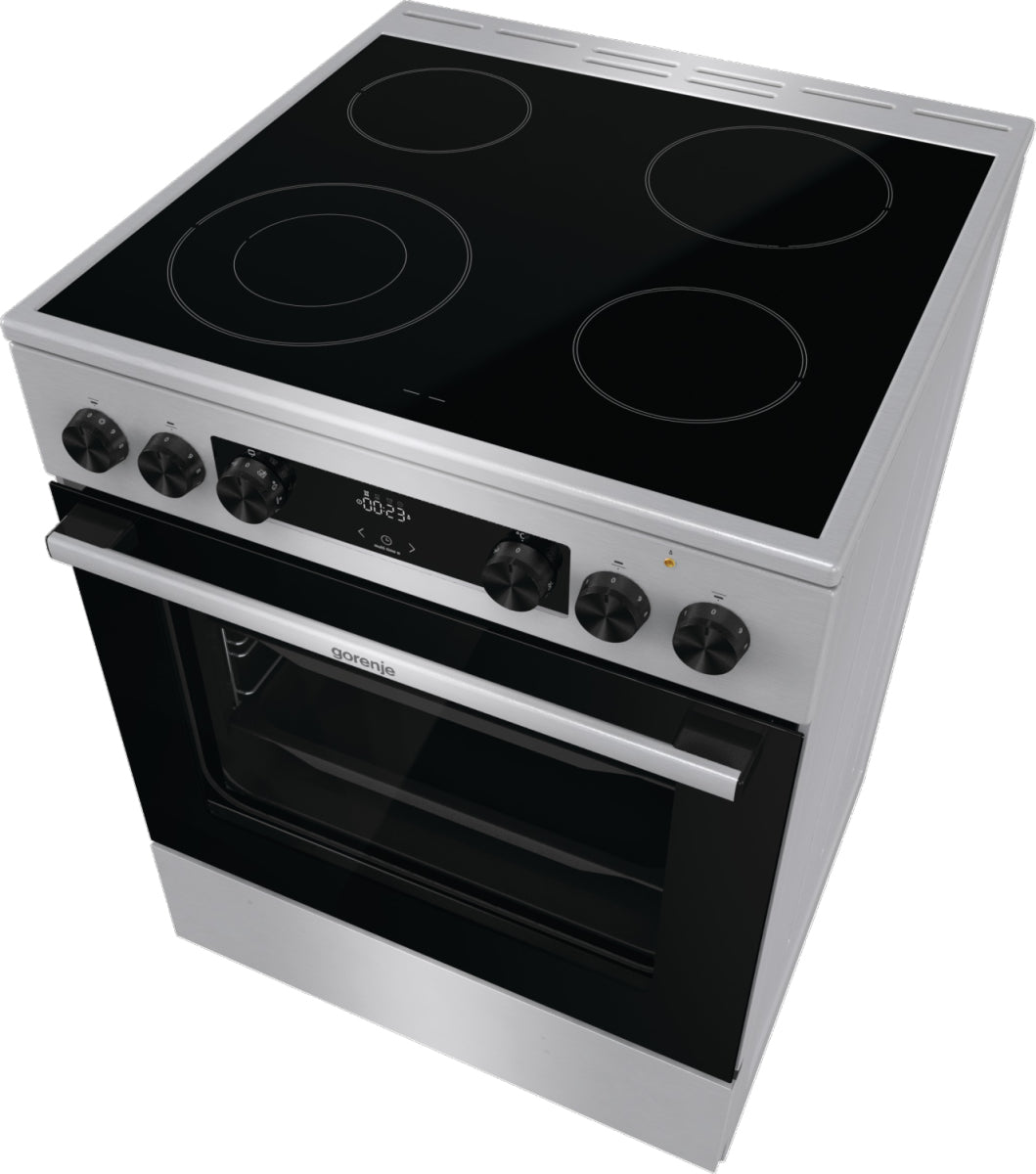 Gorenje GECS6C70XC four et cuisinière Electrique Plaque de cuisson à bobine Acier inoxydable - vue 7