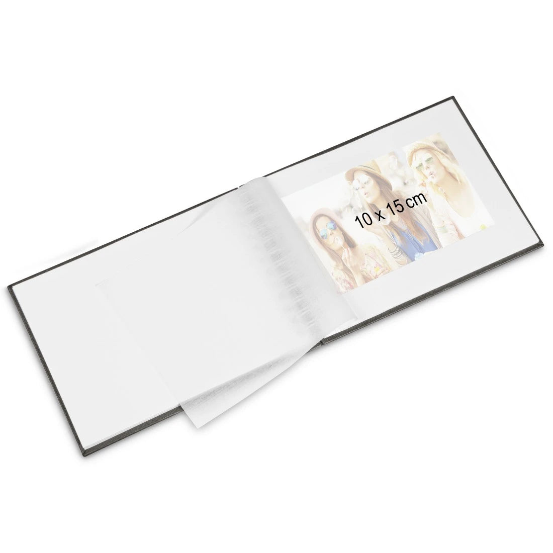 Hama Fine Art album photo et protège-page Gris 50 feuilles 10 x 15 cm Reliure spiralée