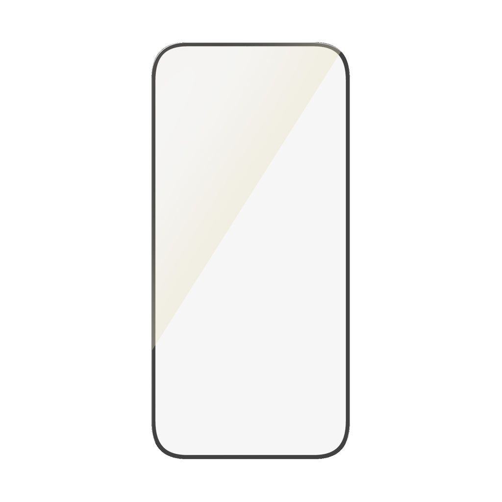PanzerGlass EyeCARE Protection d'écran Ultra-Wide Fit pour iPhone 16 et iPhone 15, Transparent
