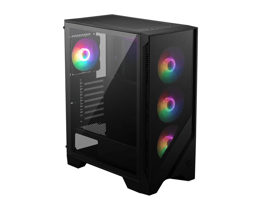 MSI MAG Forge 120A AIRFLOW Midi Tower Noir, Transparent