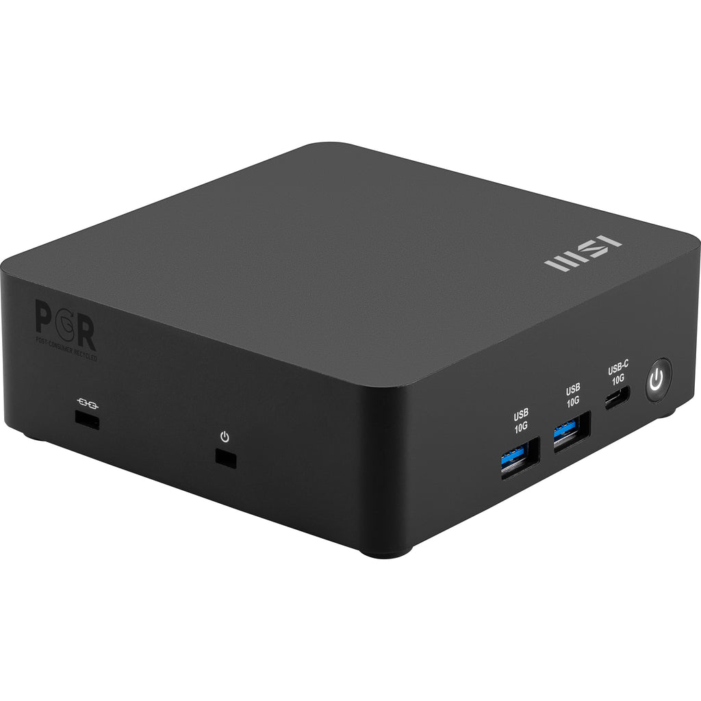 MSI MSI Cubi NUC AI 1UMG-007EU Intel Core Ultra 5 125H 8 Go DDR5-SDRAM 512 Go SSD Windows 11 Home Mini PC Noir