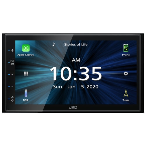 JVC KW-M560BT récepteur multimédia de voiture Noir 200 W Bluetooth