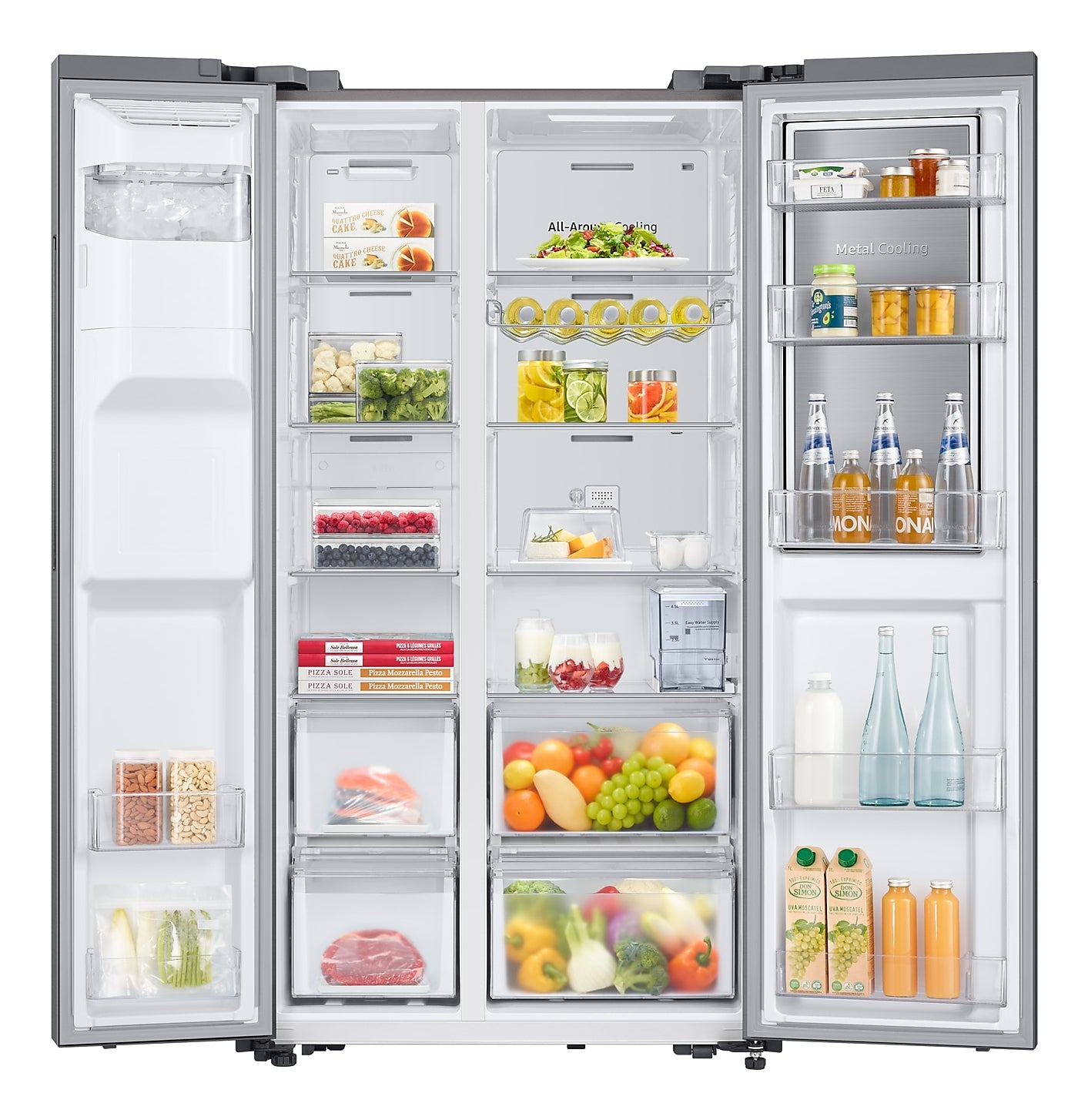 Samsung Samsung RH64DG53R3S9 frigo américain Pose libre 628 L Acier inoxydable