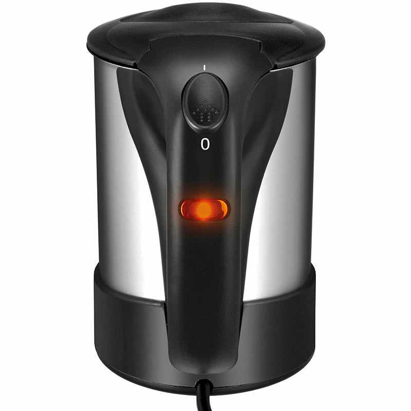 Unold 18575 bouilloire 0,5 L 1000 W Noir, Acier inoxydable