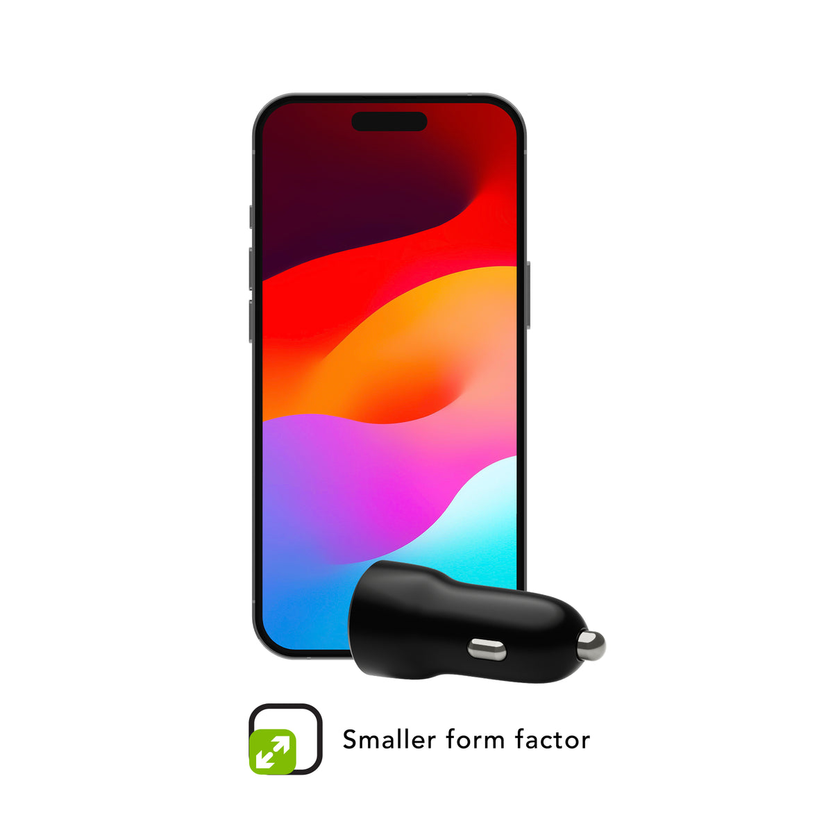 Chargeur Universel pour Appareils Mobiles CC30MOBL7103 Allume-cigare Auto, Noir - vue 3