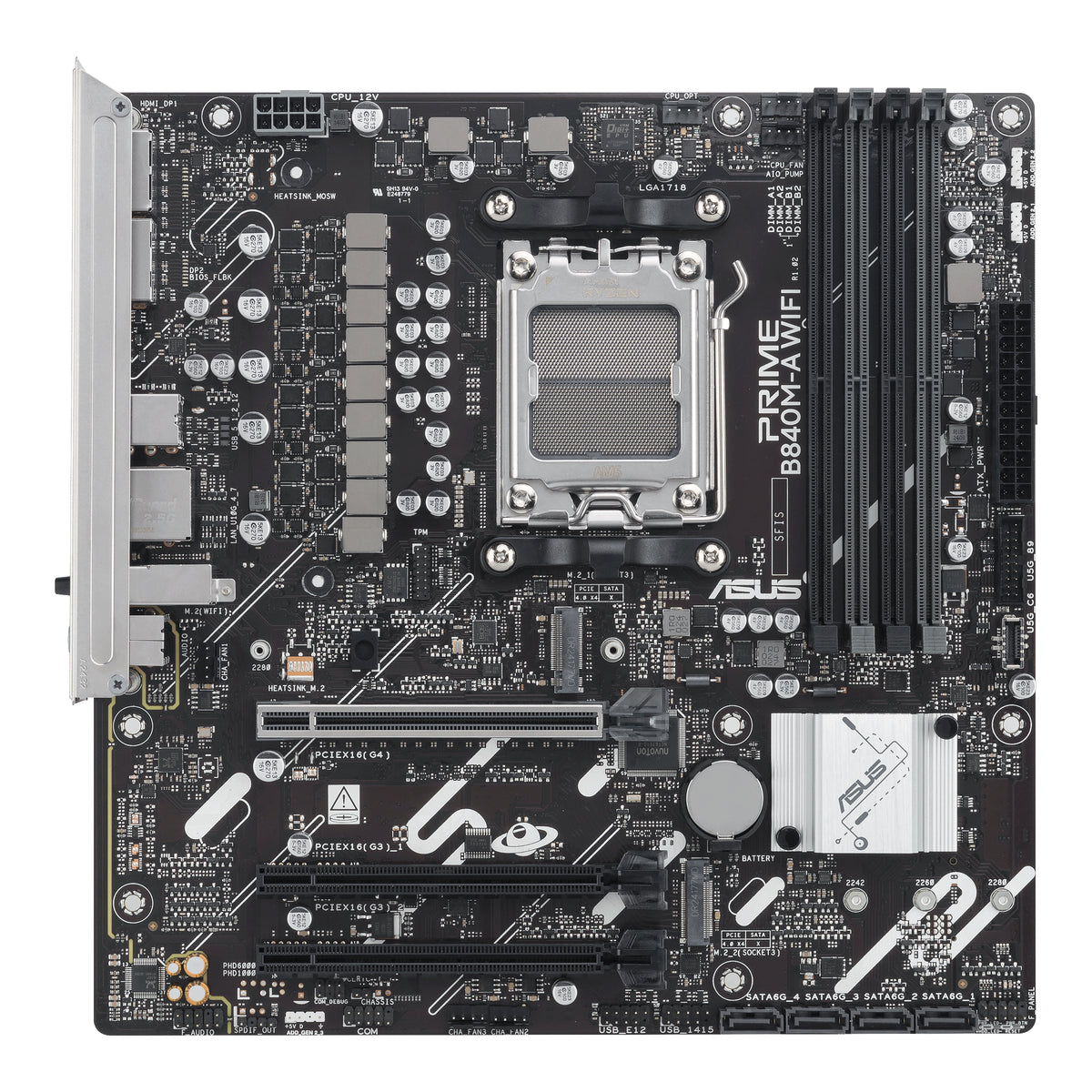 ASUS PRIME B840M-A WIFI Carte Mère AMD B840 Socket AM5 micro ATX