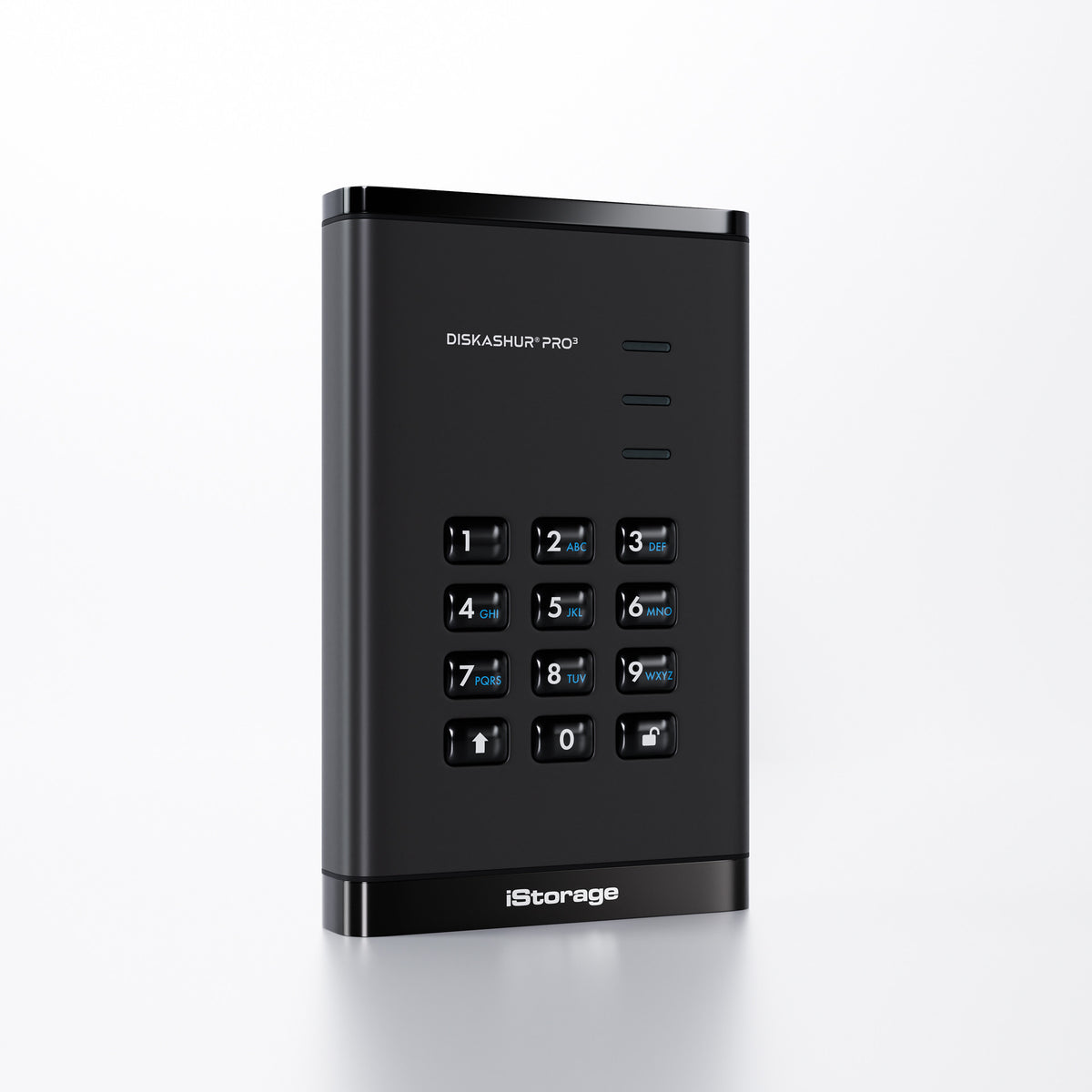 iStorage diskAshur PRO3 SSD 512 Go USB Type-A / USB Type-C 3.2 Gen 1 (3.1 Gen 1) Noir - vue 2