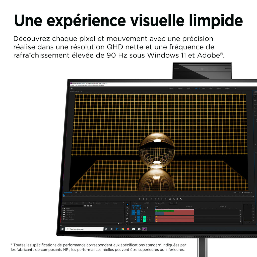 HP Z24m G3 Écran de Conférence QHD 23,8 pouces - vue 7