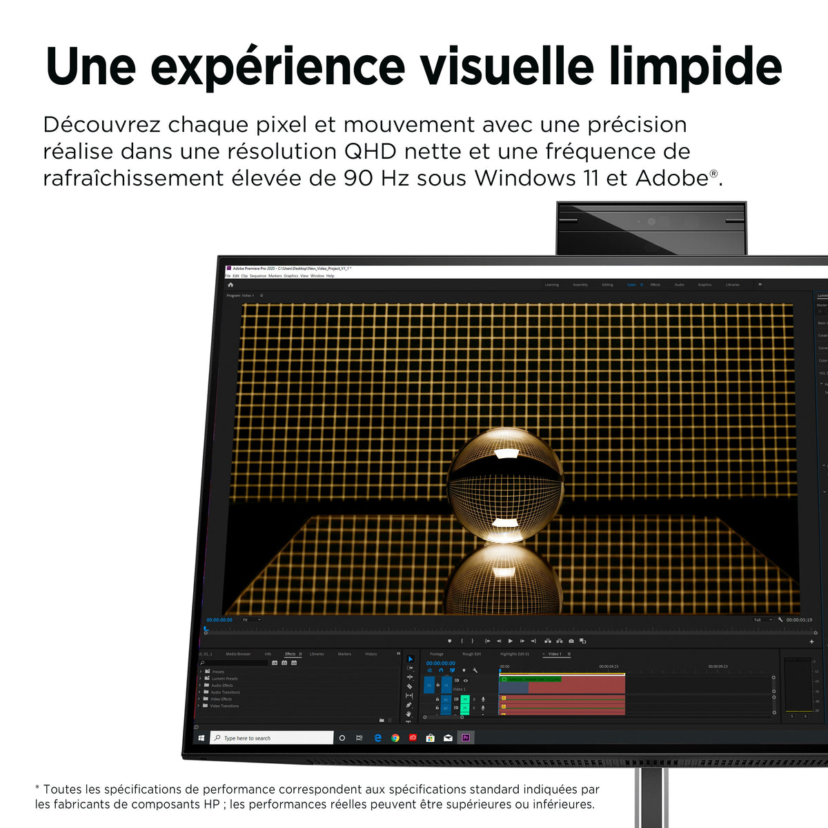 HP Z24m G3 Écran de Conférence QHD 23,8 pouces - vue 7