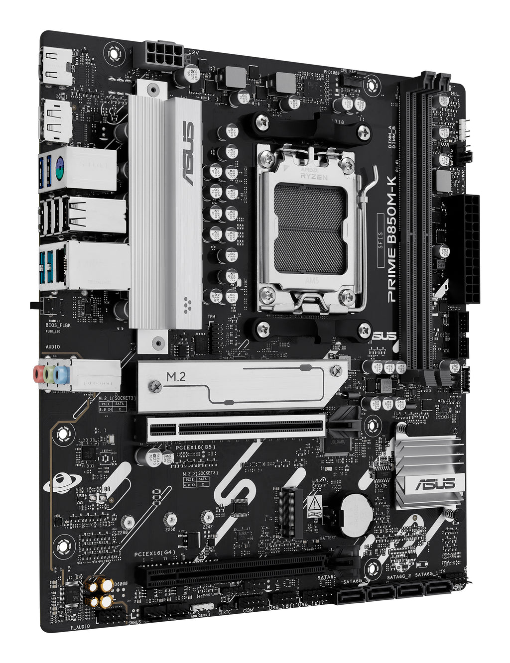 ASUS PRIME B850M-K AMD B850 Emplacement AM5 micro ATX