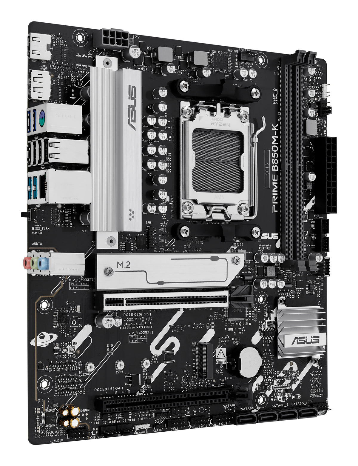 ASUS PRIME B850M-K AMD B850 Emplacement AM5 micro ATX