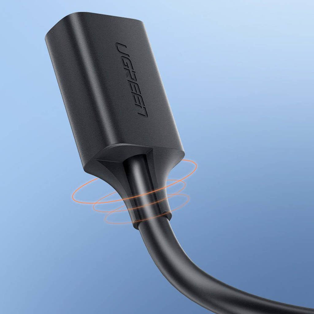 Ugreen US129 câble USB USB 3.2 Gen 1 (3.1 Gen 1) 0,5 m USB A 5 Gbit/s Noir