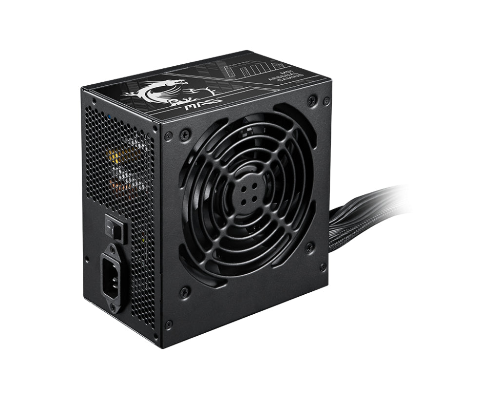 MSI MAG A650BN PCIE5 II unité d'alimentation d'énergie 650 W 20+4 pin ATX ATX Noir