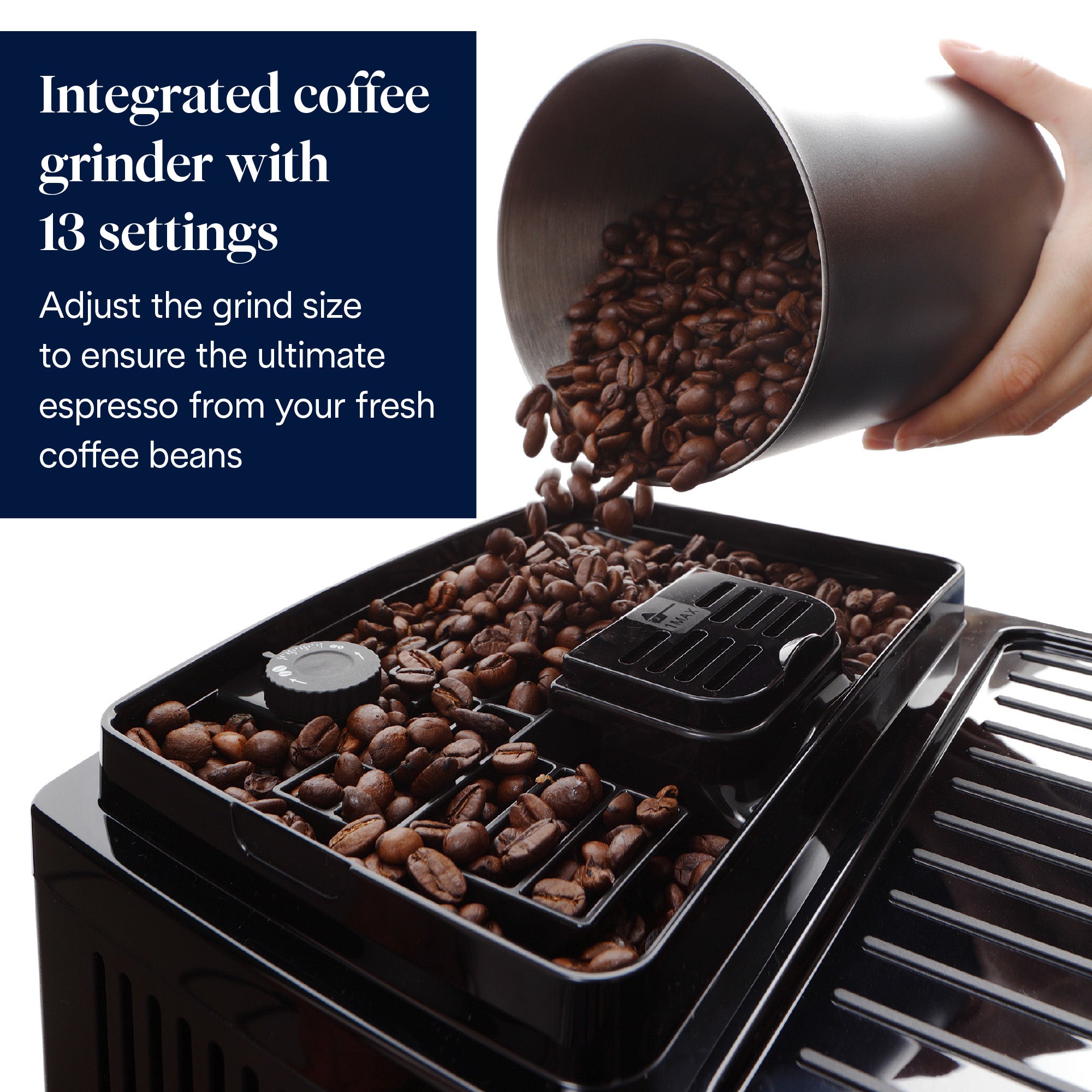 De’Longhi Magnifica 0132250212 machine à café Entièrement automatique Machine à expresso 1,8 L