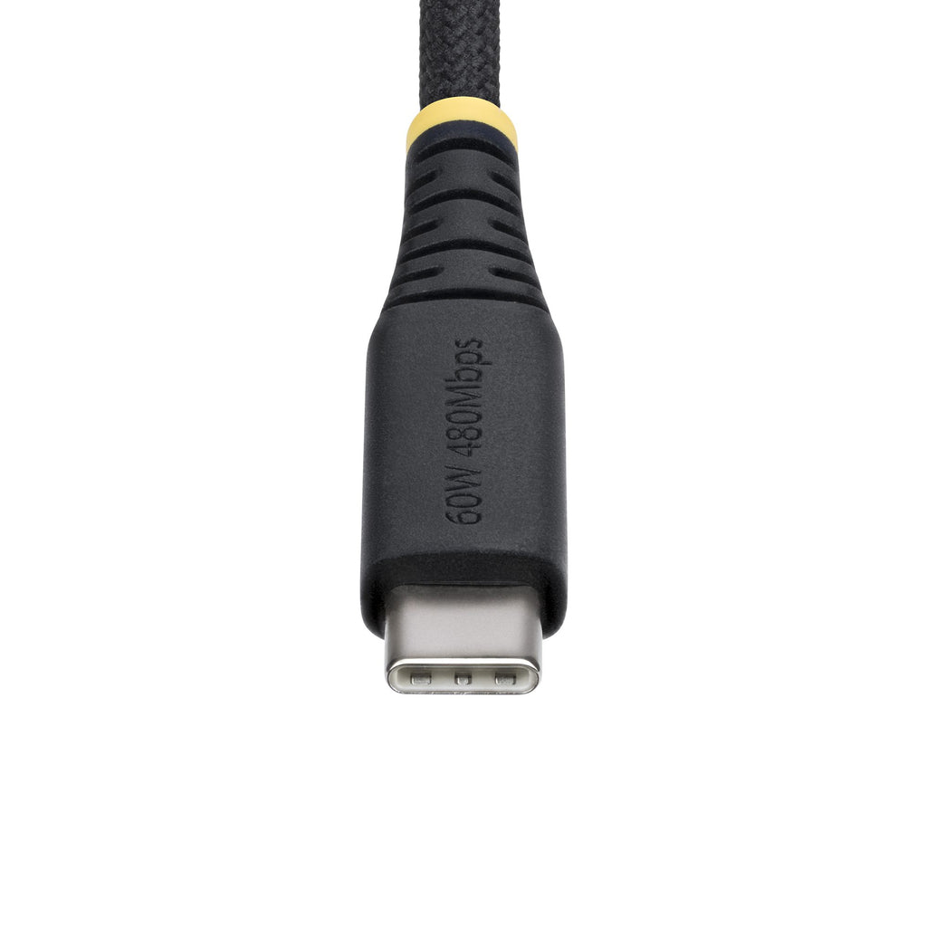 StarTech.com USB2CC3MNCBR câble USB USB 2.0 3 m USB C 0,48 Gbit/s 60 W Noir