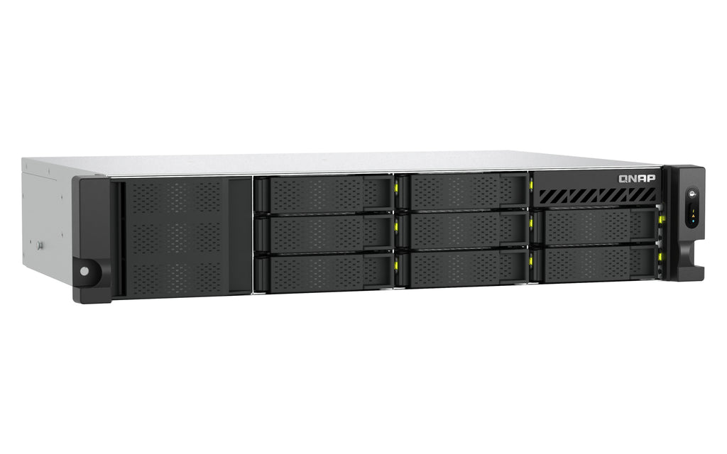 QNAP TS-H1065EU-RP Serveur de stockage Rack (2 U) 8 Go DDR5 0 To QNAP QTS Noir