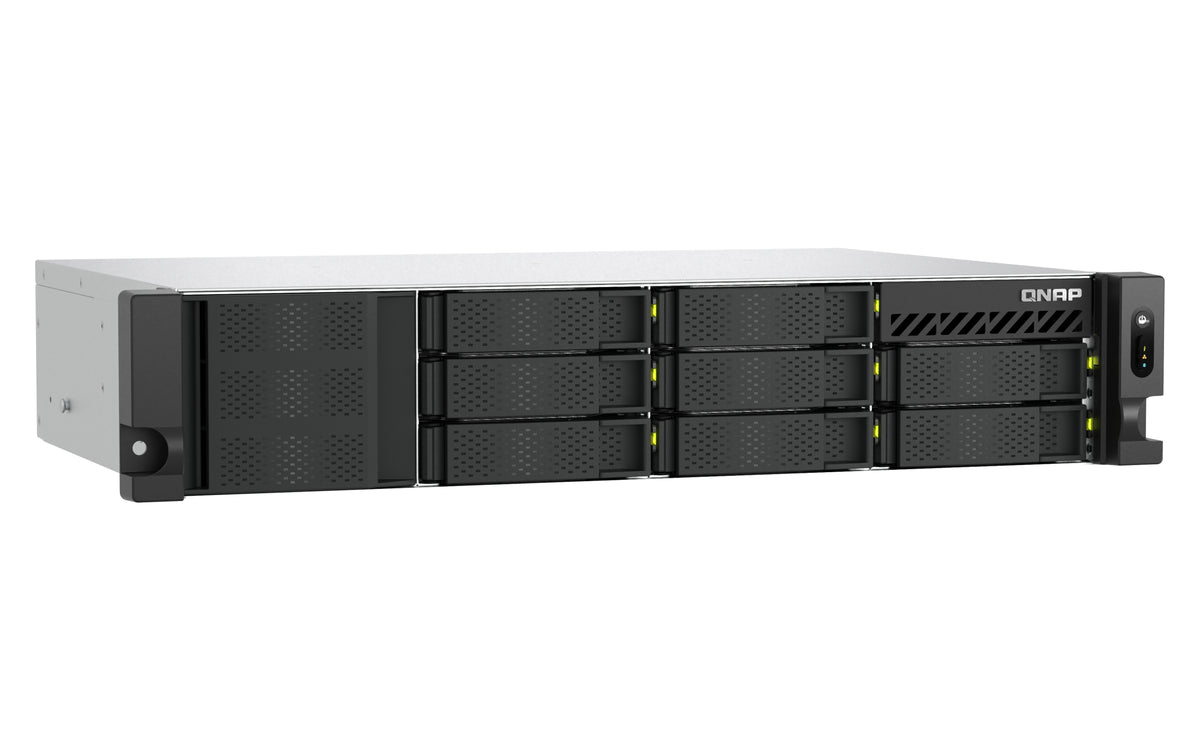 QNAP TS-H1065EU-RP Serveur de stockage Rack (2 U) 8 Go DDR5 0 To QNAP QTS Noir