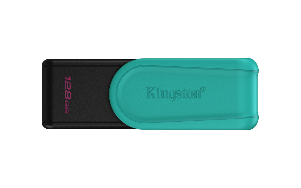 Kingston Technology DataTraveler 128GB Portable USB 3.2 Gen 1 Exodia S (Noir/Turquoise)