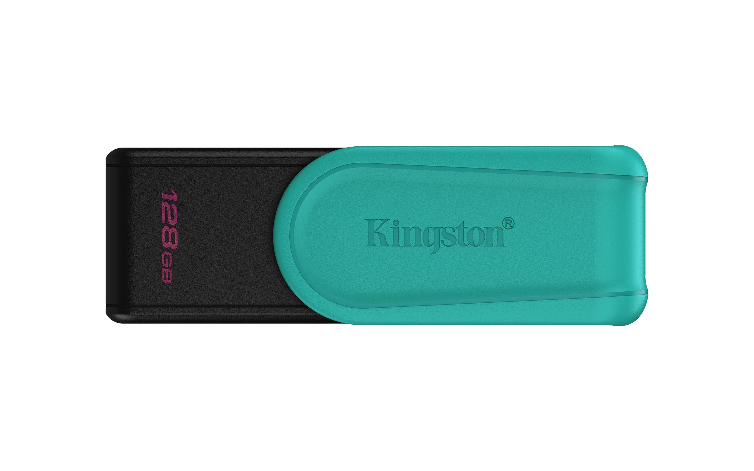 Kingston Technology DataTraveler 128GB Portable USB 3.2 Gen 1 Exodia S (Noir/Turquoise)
