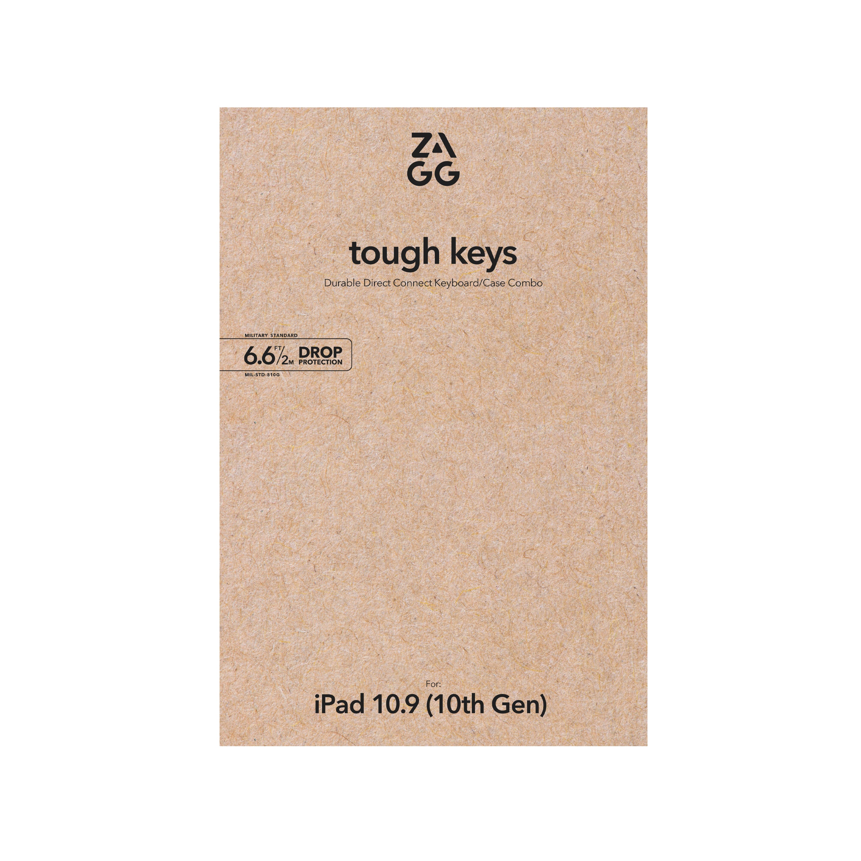 ZAGG Tough Keys Nordique USB Type-C Noir