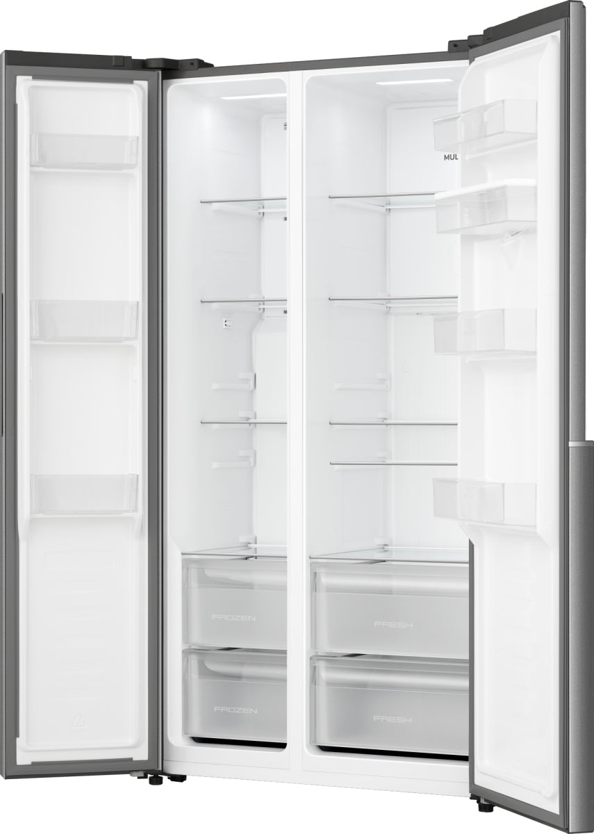 Gorenje NRS917E41XWD frigo américain Pose libre 541 L Gris