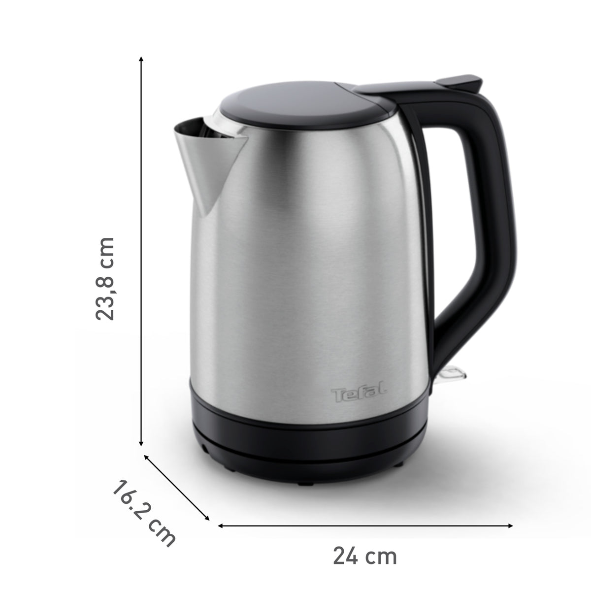 Tefal Subito KO5S0DE0 bouilloire 1,7 L 2400 W Noir, Acier inoxydable - vue 7