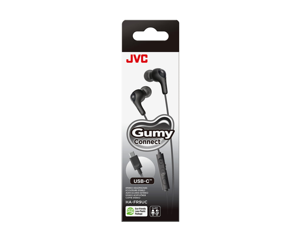JVC HA-FR9UC Casque Avec fil Ecouteurs Appels/Musique USB Type-C Noir - vue 6