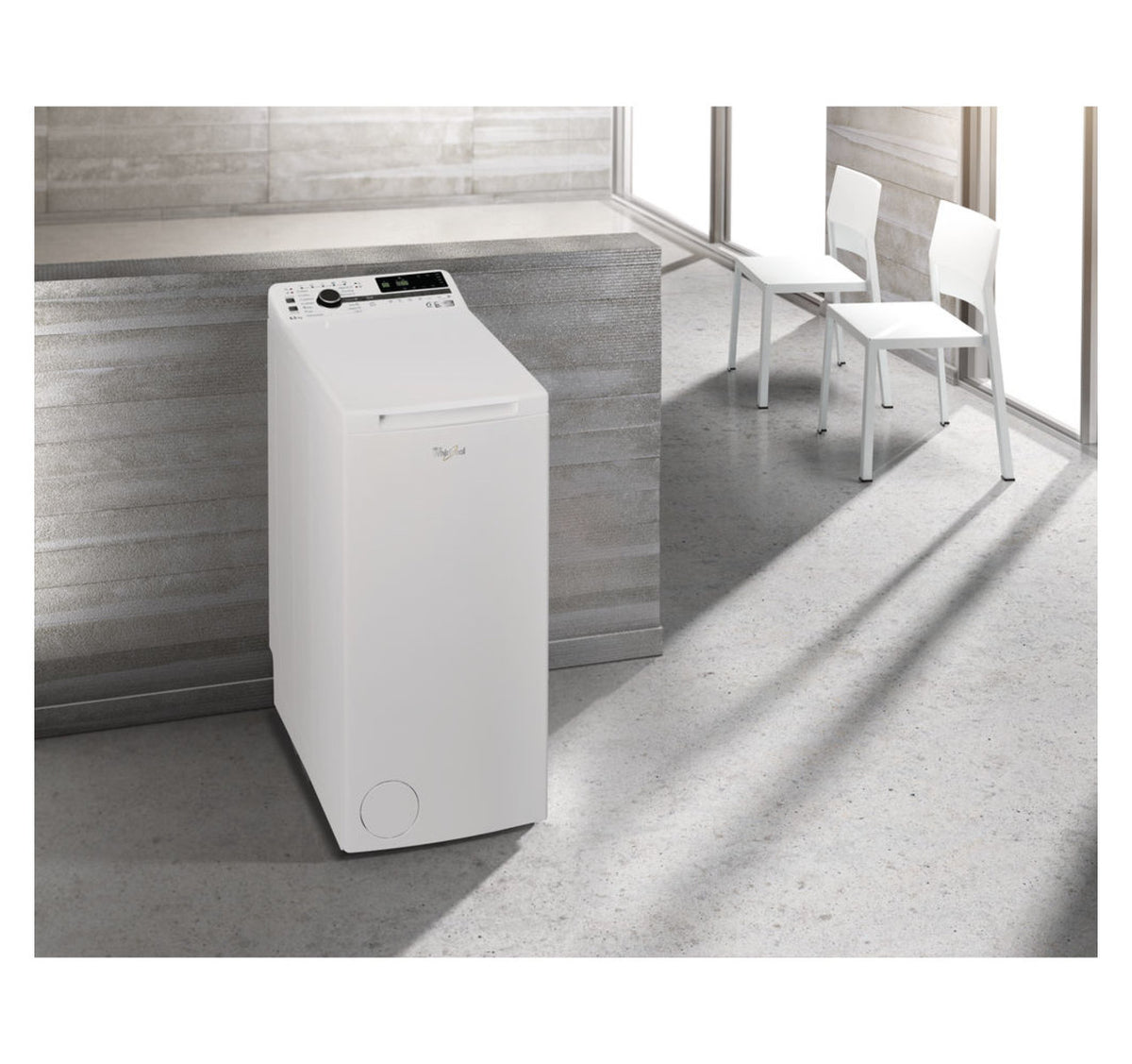 Whirlpool TDLRB 65242BS EU/N machine à laver Charge par dessus 6,5 kg 1151 tr/min Blanc