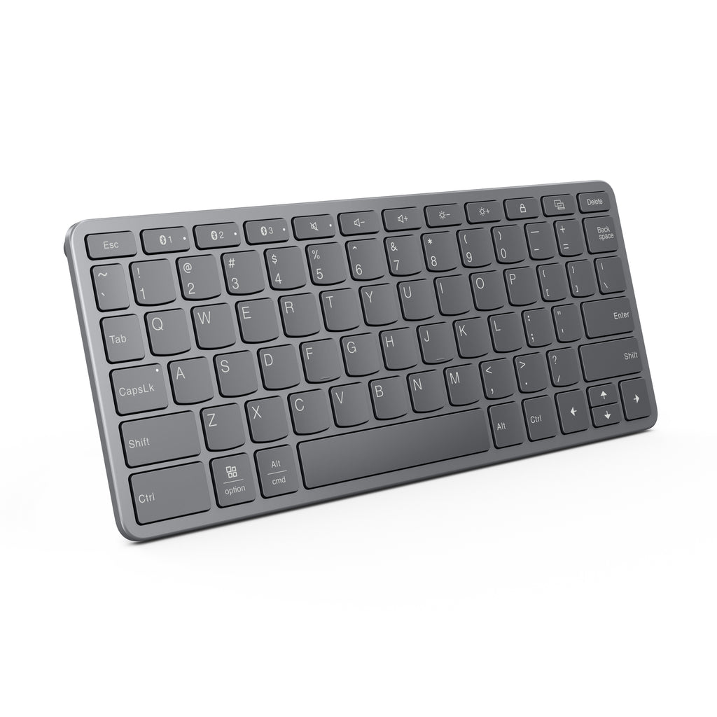 Lenovo ZG38C05820 clavier Universel USB + Bluetooth QWERTY Anglais américain Gris