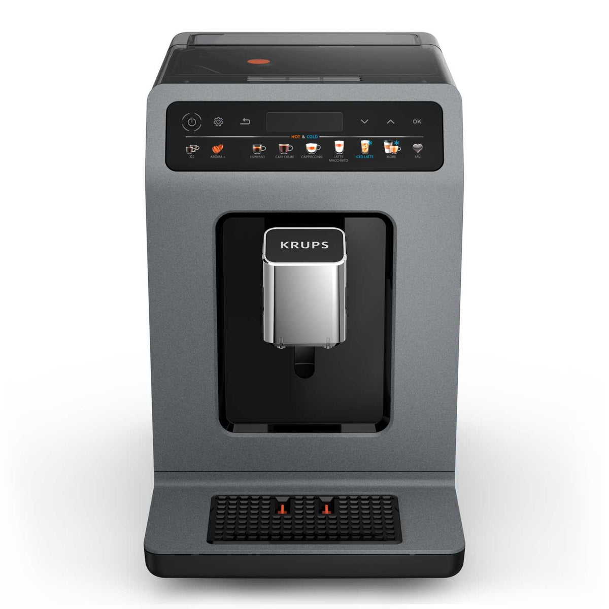 Krups Evidence Hot & Cold EA898GF0 machine à café Entièrement automatique Machine à expresso 2,5 L