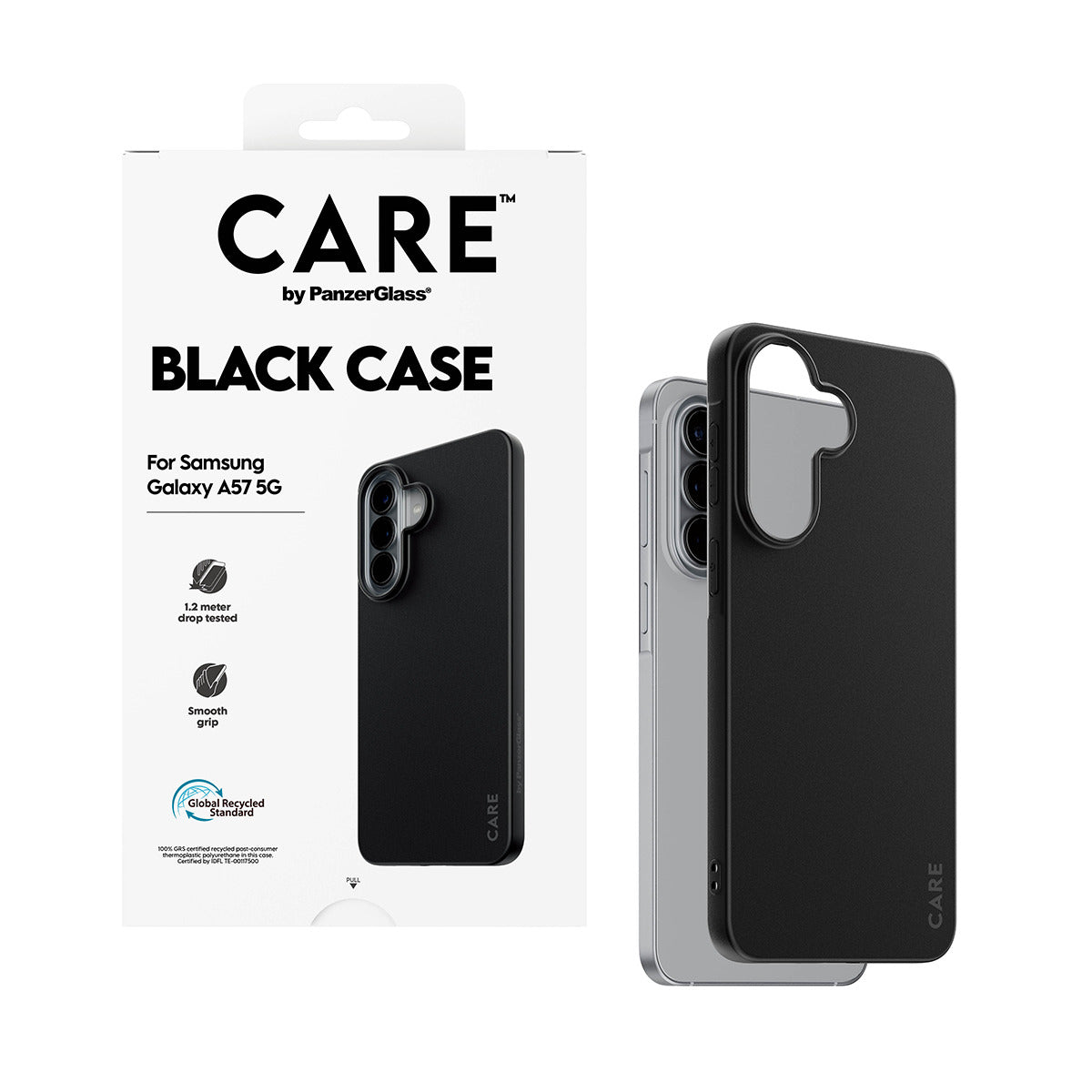 PanzerGlass CARE TPU Case Schwarz Samsung Galaxy A57 coque de protection pour téléphones portables 17 cm (6.7") Housse Noir - vue 5