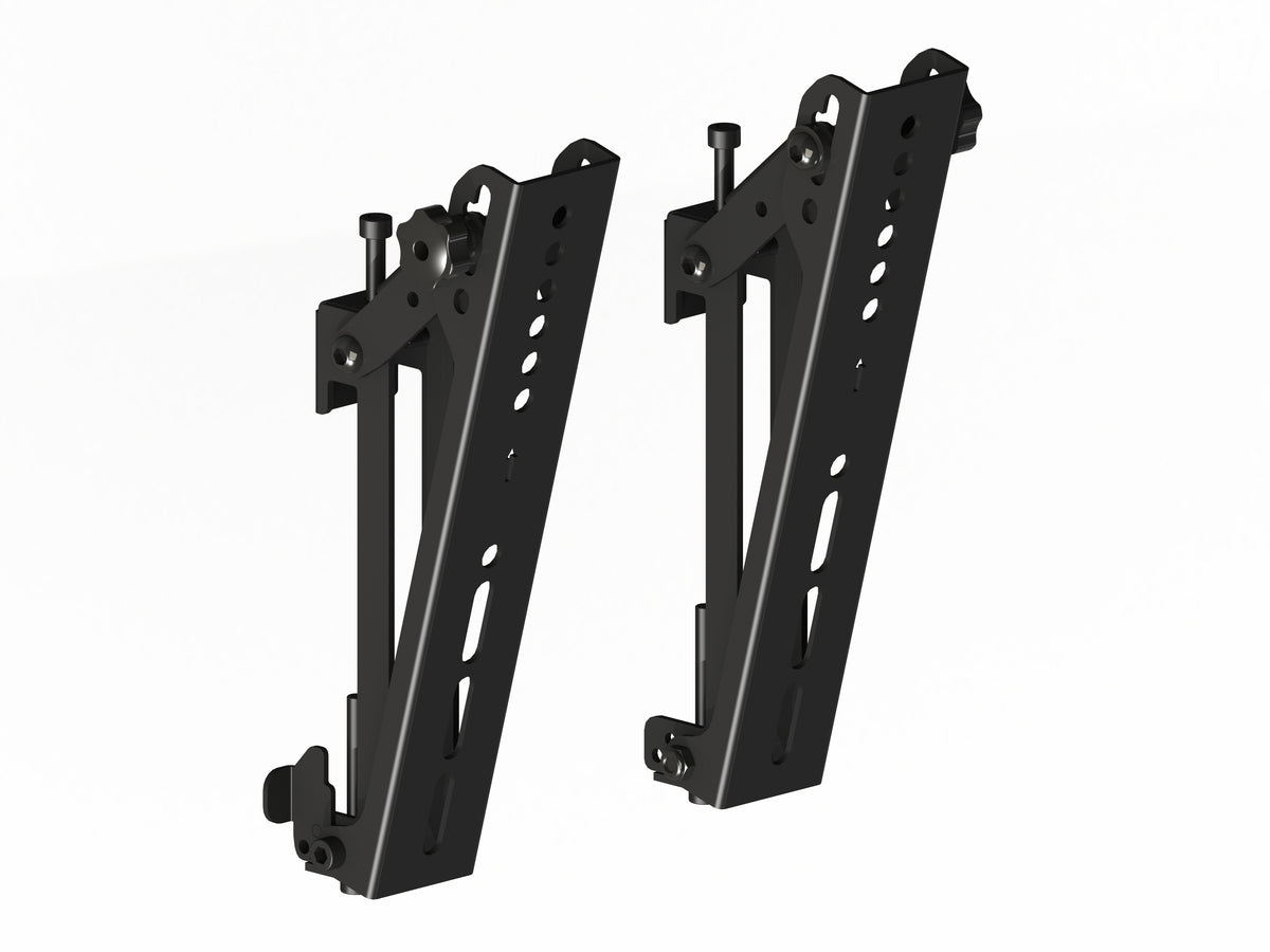 Accessoire de Montage de Moniteurs 3910, Bras pour Écran Plat, Acier Noir