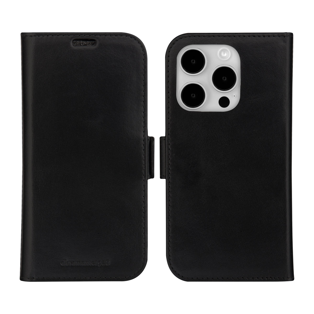 dbramante1928 Lynge Coque de Protection Folio pour iPhone 15 Pro Max, Noir