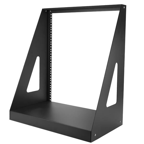 StarTech.com Rack Réseau 12U à 2 Poteaux et Cadre Ouvert, Très Gros calibre - Max 160kg - Rack de Bureau 19" pour Ordina