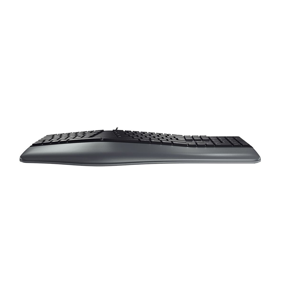 CHERRY KC 4500 ERGO Clavier Ergonomique USB QWERTY Anglais Américain, Noir