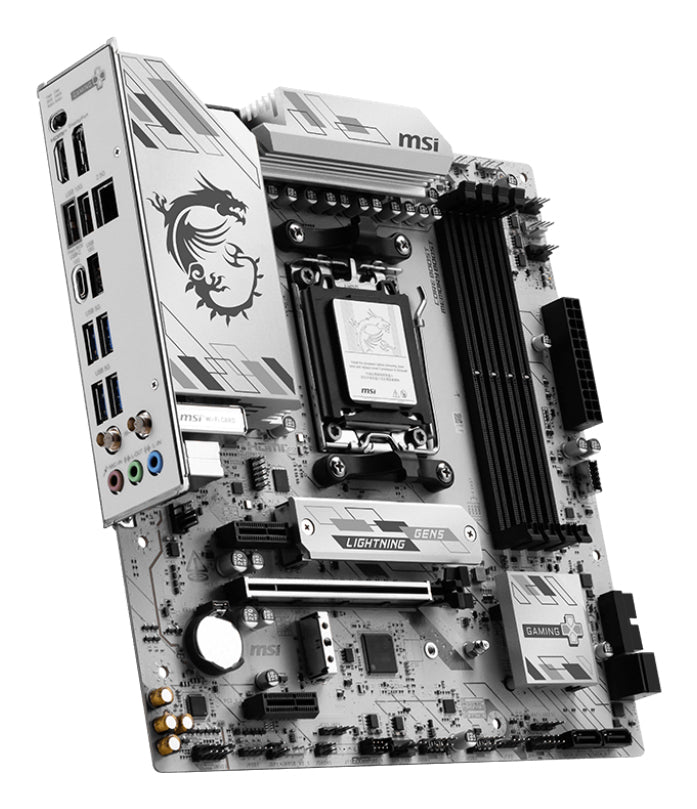 MSI B850M GAMING PLUS WIFI6E carte mère AMD B850 Emplacement AM5 micro ATX