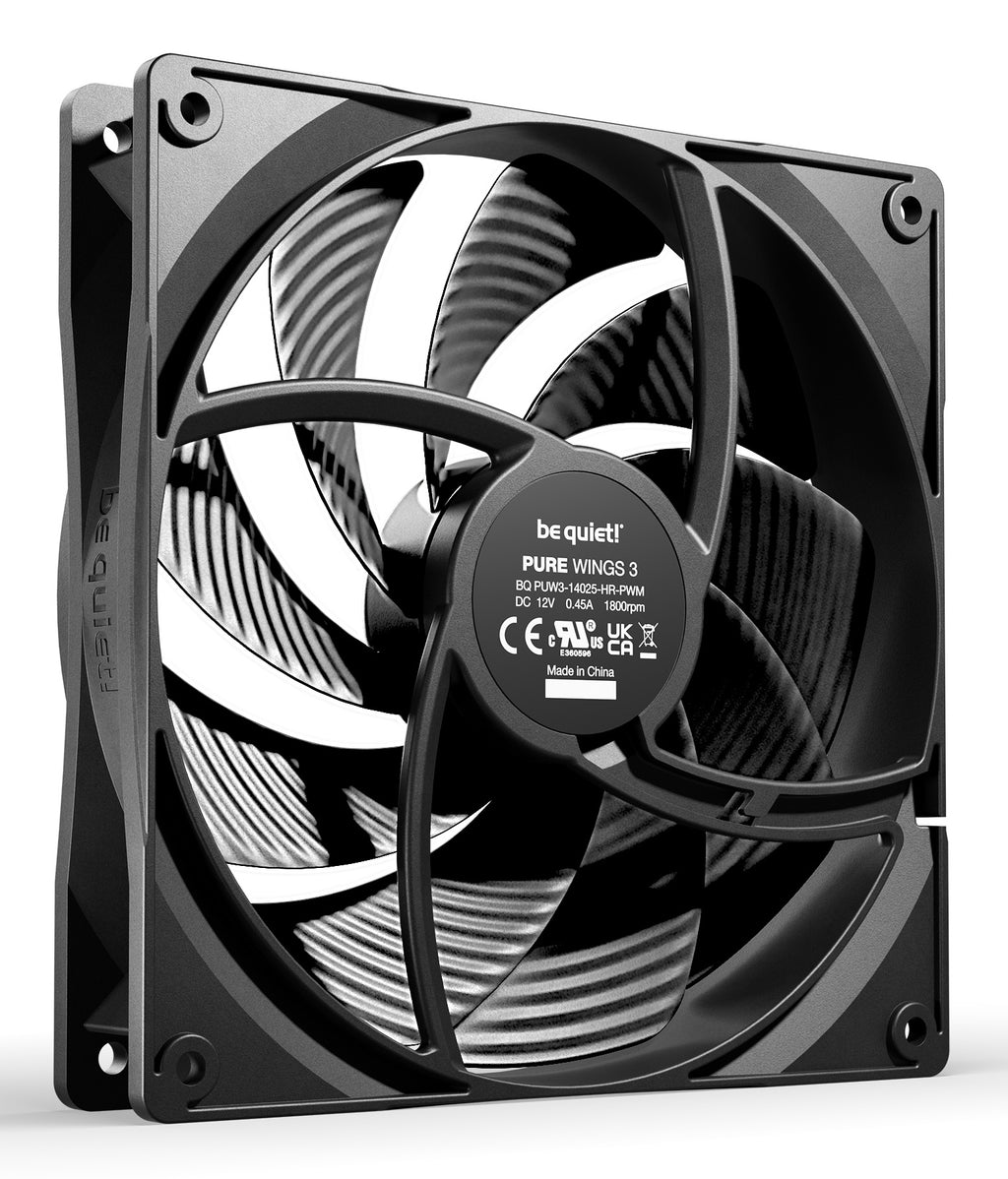be quiet! Pure Wings 3 140 mm PWM | Ventilateur PC high-speed