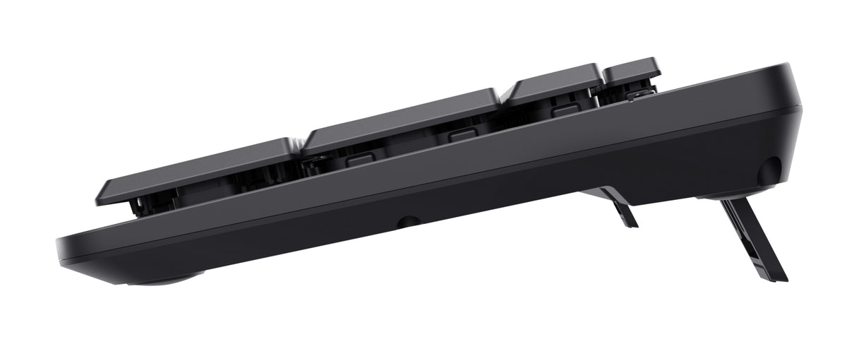 Trust Ody II Clavier de Bureau Sans Fil RF, Disposition QWERTZ Allemand, Noir