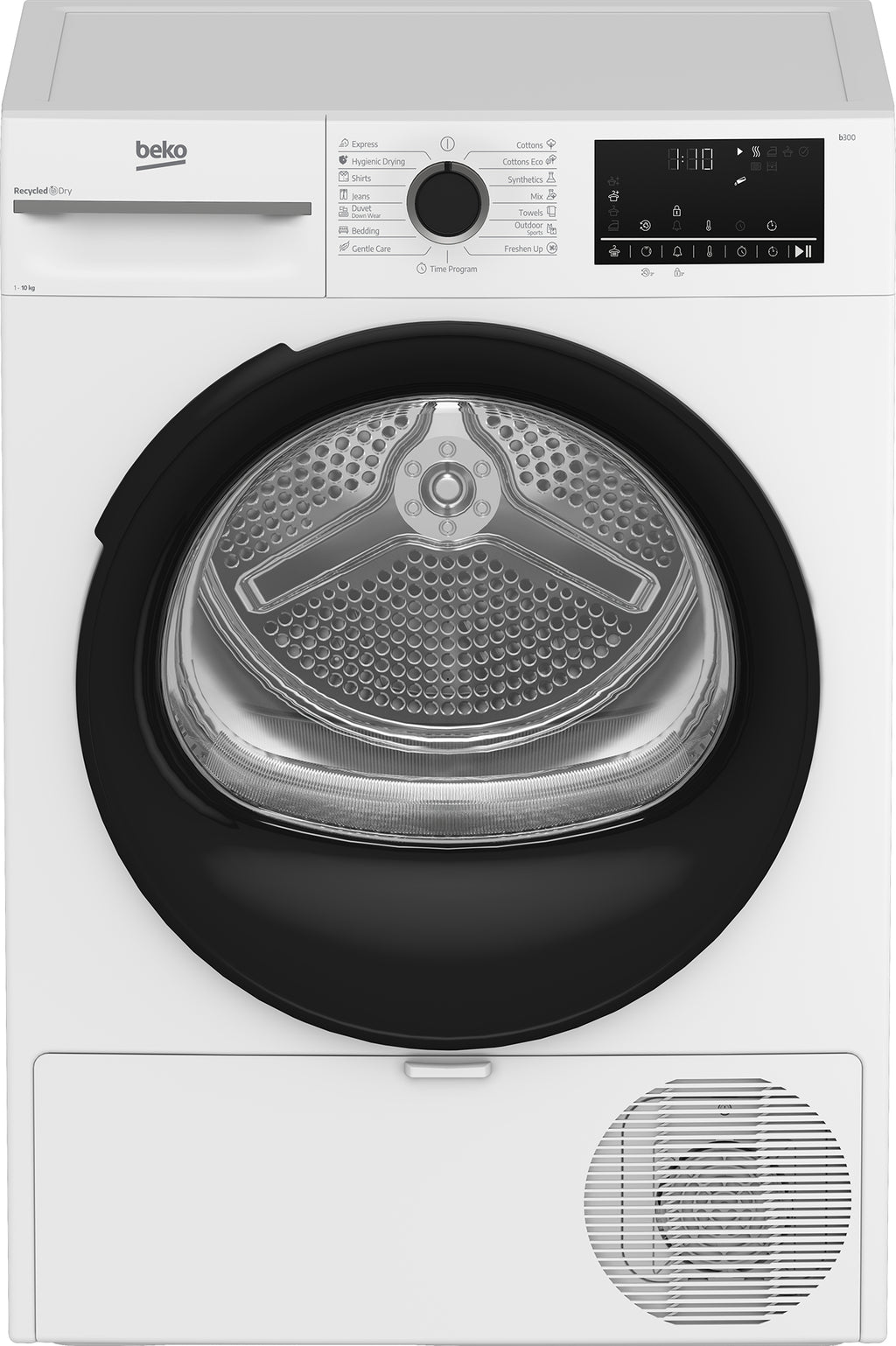 Beko BM3T40230W sèche-linge Pose libre Charge avant 10 kg Blanc