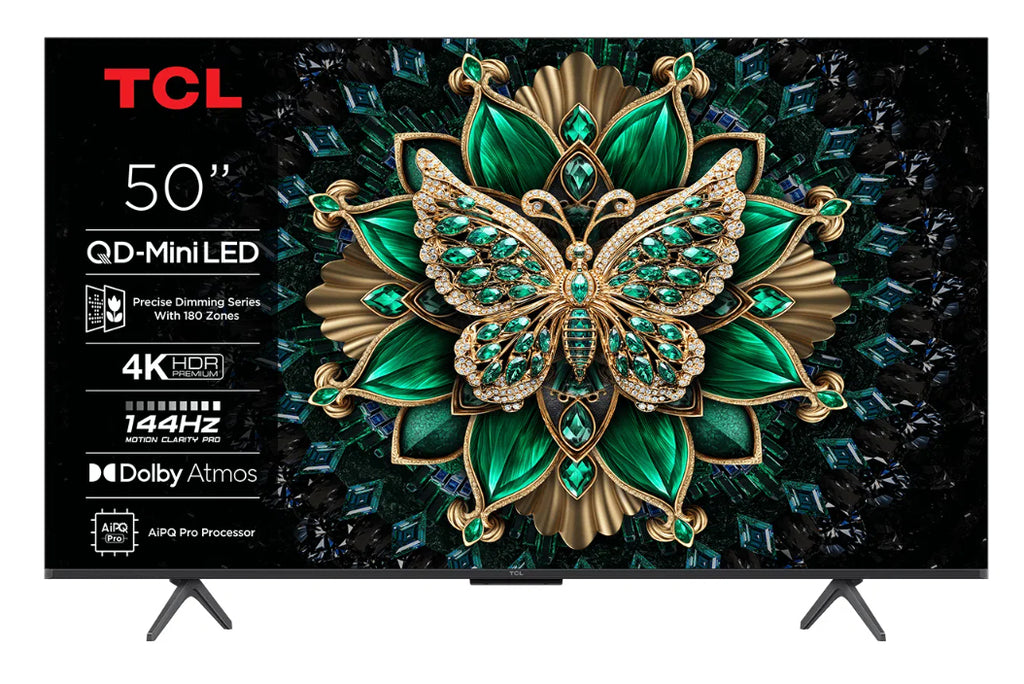 TCL 50Q6C TV 127 cm (50") 4K Ultra HD Smart TV Wifi Métallique