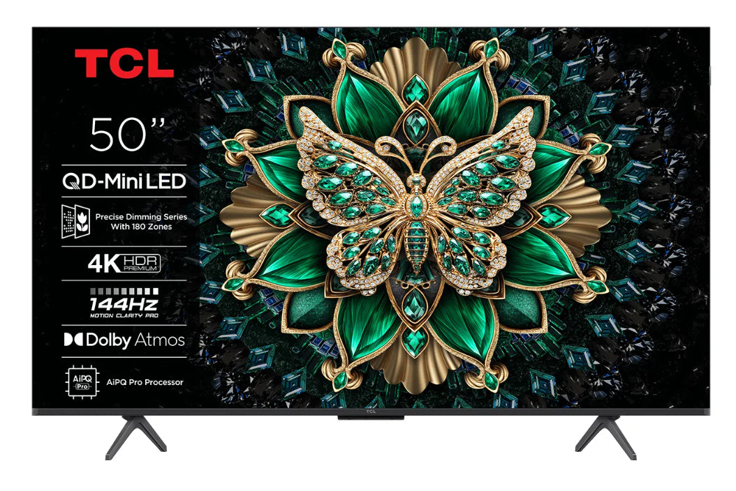 TCL 50Q6C TV 127 cm (50") 4K Ultra HD Smart TV Wifi Métallique