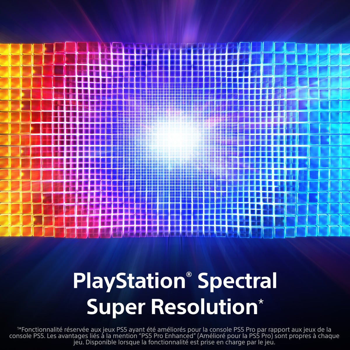 Sony PlayStation 5 Pro 2TB Sort Hvid - vue 2
